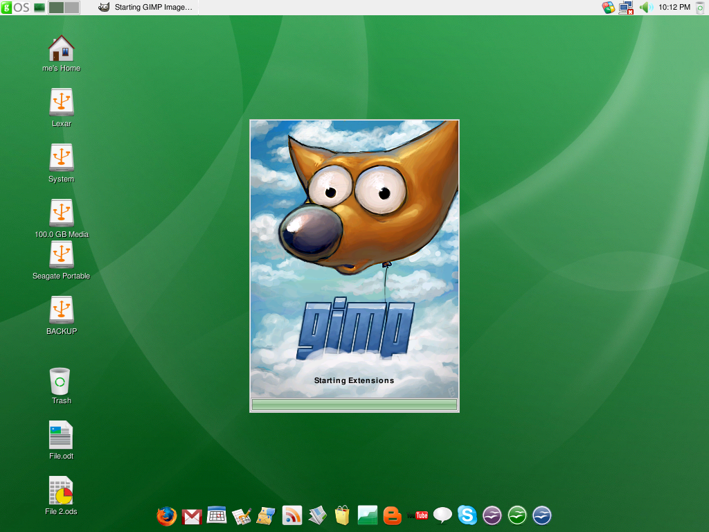 gOS 3.1 GIMP